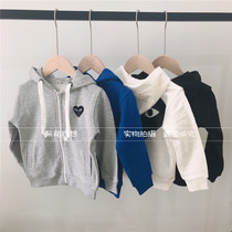 2022 Spring and autumn new pro-child clothing male and female child pure cotton with cap woolen cotton baby coat a family of four