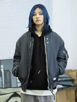 smokinglife (SMKL)Multi-pocket cotton thickened cotton jacket mens tide solid color cardigan stand-up collar jacket