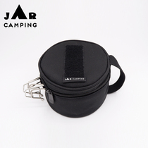  JAR CAMPING Jar outdoor camping tableware Lamp storage bag Snow pull cup storage bag Multi-function bag