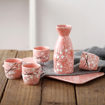 Japanese sake wine ware Wine warmer Antique wine jug Hot wine jug Ceramic cooking wine wine cup White wine sake yellow wine