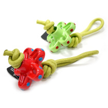 CAITEC American educational pet toy petal rope ball non-vocal interactive dog toy for grinding teeth