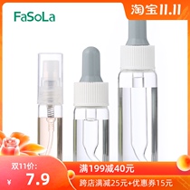 Glass dropper bottle bottle travel portable essential oil cosmetics sample Empty Bottle perfume Toner Spray bottle