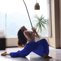 Modern dance body loose leg dance pants speed dry fitness pants breathable high waist yoga pants