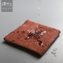 Tao Mingtang tea towel absorbent thickening fiber kung fu tea set tea mat towel rag tea cloth tea ceremony spare parts