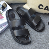 Fashion casual outside wear outdoor sandals Women summer non-slip soft bottom breathable sandals simple trend one-word drag men