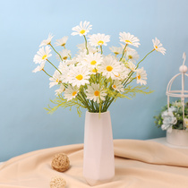 Chamomile simulation flower small daisy fake flower spring tour photo photography props Home living room decoration flower silk flower ornaments