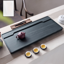 Praise Wu Jinshi tea tray Household simple stone small tea table Natural rectangular living room large stone tea tray