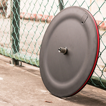 Carbon fiber closed wheel set disc wheel TT wheel big cake iron three car time record field wheel wheel disc seal plate dead Speed Car