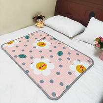Great Aunt Mat Sleeping Mat Pure Cotton Small Bed Cushion Summer Dorm Room Month-old Mat Girls Haircare Period Baby Waterproof Urine Mat