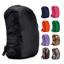 Outdoor new Chinese back rain cover large capacity backpack mountaineering bag school bag dust cover waterproof cover 35-80L