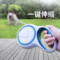 Dog traction rope Automatic telescopic dog chain Sub-dog Rope Puppies Small Medium-sized Dog Teddy Kirky Pet Supplies