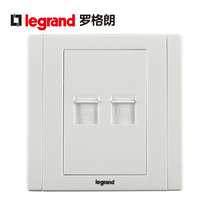 TCL Legrand switch socket panel Meihan white two-bit computer dual network cable socket