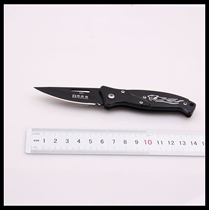 Boston 970 knife stainless steel black folding knife carry fruit knife women self-defense knife