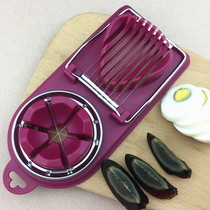 Creative 2-in-1 egg cutter Japanese egg flap slicer Fancy cut preserved egg into salted egg Songhua egg