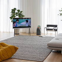 Aoki shop imported light luxury modern simple wool hand-woven Japanese carpet plain soft sofa living room