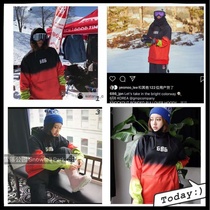 Explosive 686 Men and Women Snowboard Snowwear Hoodie Waterproof Sweater Red Olympic Retail Price 808