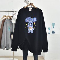 Brand Discount Gestation Maternity Dress Special Cabinet Clear Cabin Pick Up Leak Spring New Big Code Loose Cover Belly cartoon Little Bear Weater