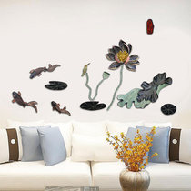 Chinese creative wall decoration wall relief decorations living room TV wall porch sofa background wall decoration pendant