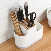 Chopstick tube Kitchen special chopstick cage knife holder Household spoon knife holder Simple storage shelf Tool simple knife box