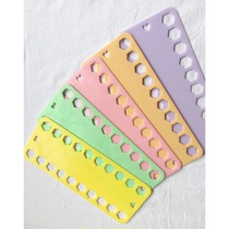 Spring thirty Niang 20-bit cross stitch tool plastic threading board cable board line board 9 colors optional