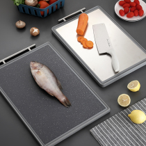 onlycook double-sided cutting board household stainless steel cutting board antibacterial mildew resistant board kitchen fruit chopping board panel