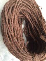 Brown rope thick 3 strands 8mm Brown wire rope taut Brown bed bottom rope hand-woven fastening cable rope full of two pieces