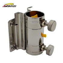 Fishing box umbrella frame stainless steel accessories thickened fishing umbrella universal insert type detachable folding round corner right angle fish box