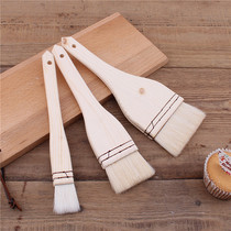 Baking tool wood handle wool brush food Brush grill brush Oil Brush cake bread brush moon cake egg yolk crisp brush