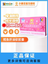 Small sunflower cod liver oil soft capsule to enhance children baby DHA infant vitamin ad deep sea immunity