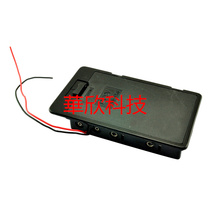 No. 5 6 section buckle cover battery box 9V with cover No. 5 6 sections AA battery holder 6 sections No. 5 battery holder with cover with wire