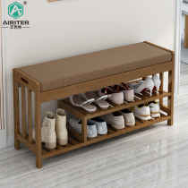 Shoe change stool Entrance seated shoe cabinet Household storage storage stool Multi-function shoe rack Simple modern shoe stool