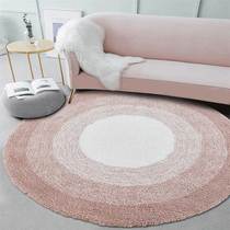 Nordic ins round carpet Simple living room coffee table Sofa Bedroom girl childrens bedside swivel chair custom floor mat