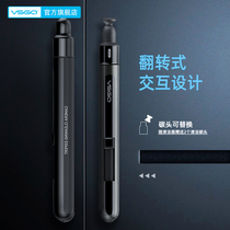 VSGO photographer lens cleaning pen Camera dust cleaning magnetic flip printer carbon head lens pen