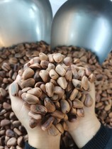 21 years of large pot fried pine nuts large granules bulk northeast Liaoning Huanren now fried mature pine nuts new 500g