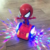 Shake Soundnet Red Toy Singing Spin Light Children Spider-Man Balance Car 1-4-Year-Old Boy Little Kids Toy