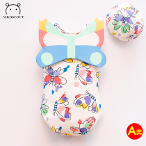 Swimsuit children Girl Cute Baby 0-1 two-year-old child 2021 New Korean ins conjoined Princess swimsuit