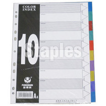 10-page classification paper Index paper 10-sheet paging paper Color classification paper Spacer paper