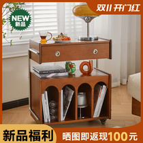 Looking for ink retro side cabinet magazine cabinet side cabinet storage cabinet Nordic Japanese display cabinet bookshelf living room bedroom
