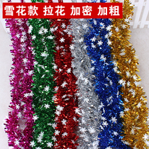 Christmas New Years color strips ribbon decorations color strips hair strips flowers rattan kindergarten scenes