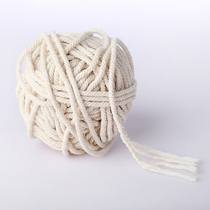 Ruichi hula hoop diabolo thread Cotton thread diameter of about 3 5 mm Three-strand weaving Non-woven self-weaving