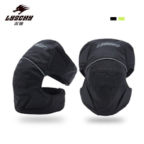 Cross country motorcycle riding kneecap summer breathable locomotive guard with windproof and anti-fall male bike protection leg locomotive for kneecap
