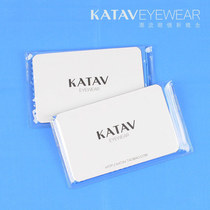 Blue microfiber glasses cloth imports are better than deerskin suede with professional optical wiping cloth
