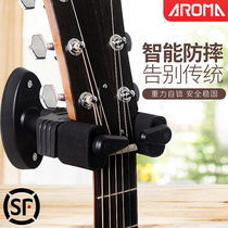 Arnoma automatic lock guitar adhesive hook Wall Mount wooden guitar ukulele suspension bracket