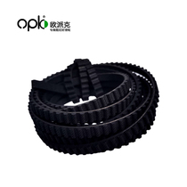 Opike opk upper and lower rail linkage translation sliding door belt damping accessories transmission steel wire leather strip three linkage