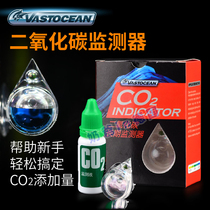 VASTOCEAN fish tank carbon dioxide concentration detection co2 monitor tester carbon dioxide steel bottle water grass