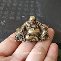 Antique Bronze Antique Miscellaneous Collection of Antique Brass Bag Money Fu Shipping Old Objects