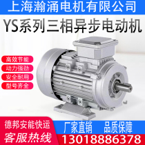 YS aluminum motor 0 37 0 55 0 75 1 1 1 5 2 2KW three-phase asynchronous motor 380V copper