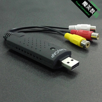 1-way drive-free USB computer video surveillance capture card DV video AV to computer laptop TV conversion card