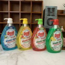 Italy imported Dual Power ultra-concentrated dishwashing liquid fruit scent detergent does not hurt hands 1000ml