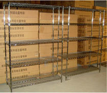 Home Shelf Five Floors Shelf Storage Racks Stainless Steel Color Balcony Storage Racks Supermarket Exhibition Rack Finishing Racks